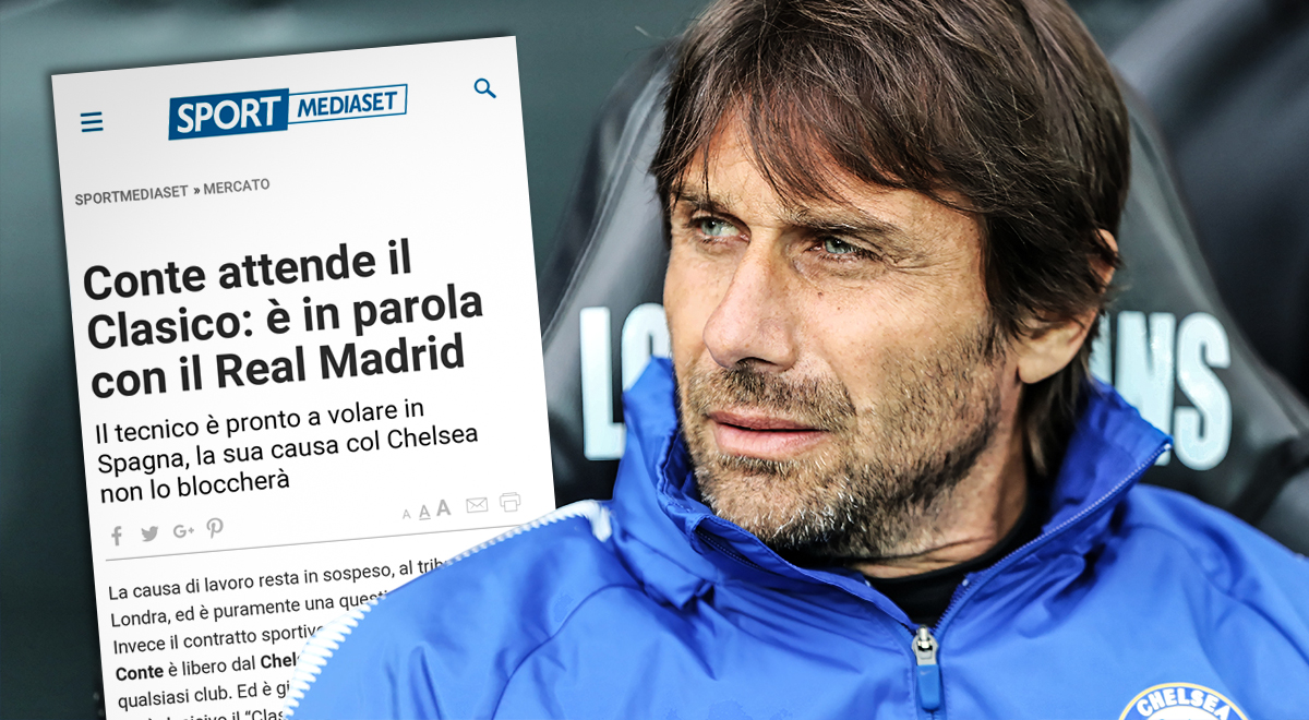 Mediaset: Conte se nagodio s Chelseajem, spreman je za Real